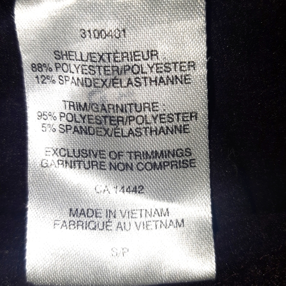 (S) Mondetta High Waist Dark Plum Legging Waist 13"×L35" - Picture 7 of 9